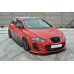 Накладки сплиттеры на пороги на Seat Leon II MS Design